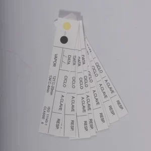 Low MOQ High Sensitive Class4 Process Steam Chemical Sterilization Indicator Strips for Beauty Medical Use
