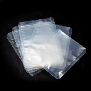 Low MOQ Three-Side Sealed Vacuum Bag Moisture Odor Proof Puncture Resistant Heat Seal Food Grade Plastic Packaging Bags