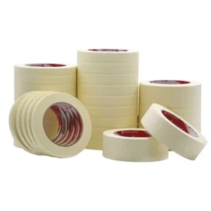 Low Viscosity Masking Tape White Single Side Tape Adhesive Crepe Paper for Oil Painting Sketch Drawing Supplies