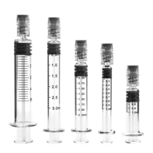 Luer Lock Syringes Disposable Sterile Glass Packaging