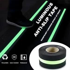Luminous Non slip Strip Safety Warning Tape Roll Waterproof Durable Glow in Dark Anti Slip Tape for Stairs Floor