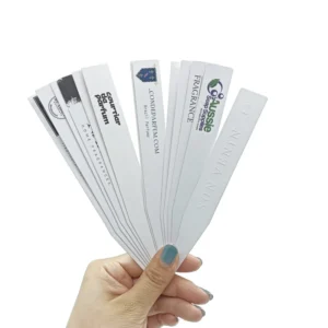 Luxury Fragrance Perfume Sample Tester Blotter Paper Card Strips for Small Business