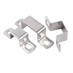 M10 M120 Square Thickened Hose Clamp 304 Stainless Steel Saddle Clip Throat Hoop Ohm Tube Card Plumbing Tightening Hardware