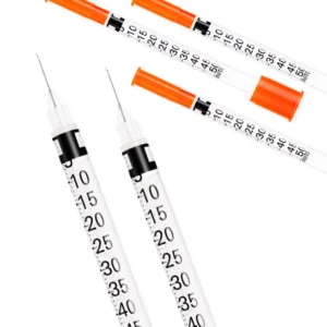 M168 Sterile Disposable Plastic Veterinary Insulin Syringe 0.5ml