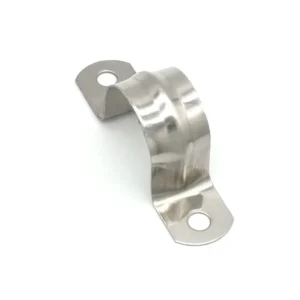 M40 1-1/2 Inch Steel Rigid Pipe Strap Zinc Finish U Shape Hose Clamps Cable Clip Saddle Widely Used for Pipe Tube Clamp