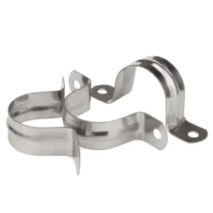 M5 M120 U Shaped Clip Pipe Clamp 304 Stainless Steel Pipe Saddle Clamps for Tubes