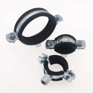 M8 Pipe Clamps for Large Diameter Pipe Tube Tdc Duct Flange Fasteners Conduit Clips Quick Release Pipe Fixing Clamps