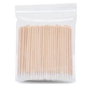 MASSA Disposable Ultra small Cotton Swab 100pcs Lint Free Wood Buds Beauty Tool Multifunctional Eyelash Extension Glue Tools