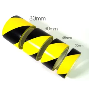 Made China 2″ X 36 Yds 5.9mil PVC Indoor Outdoor Floor Marking Tape Yellow Single Sided Hot Melt Warning