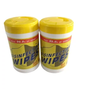 Made in China 80pcs Wet Wipes Barrels Canister Kill Germs and Disinfection Wet Wipes