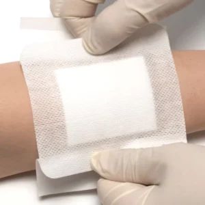 Made in China High Absorbent Self adhesive Non woven Wound Dressing with ISO13485 CE