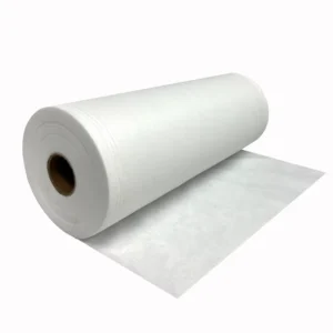 Make To Order 100% Polypropylene Non woven Spunbond Fabric White Waterproof Dot Cross Pattern Medium Weight 10 250gsm