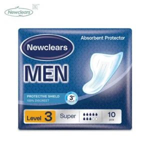 Male Incontinence Pads Light Absorbent Pad Guards Bladder Control Pads for Men Newclears