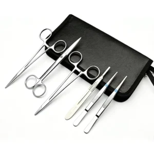 Manufacturer Direct Supply Rust Proof Stainless Steel Surgical Instrument Kit Custom Dissecting Tools Autoclavable Storage Box