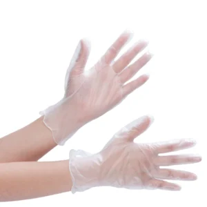 Manufacturer Disposable Black Gloves Vinyl Powder Free Latex Free Vinyl Exam Gloves for Safety Daily Life