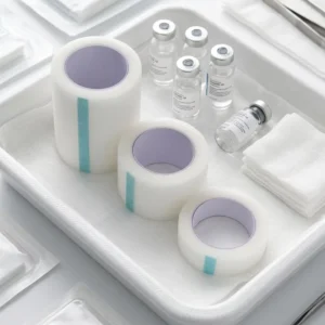 Manufacturer Disposable PE Tape Surgical PE Tape Adhesive Transparent Medical PE Tape for Hospital Clinic Use