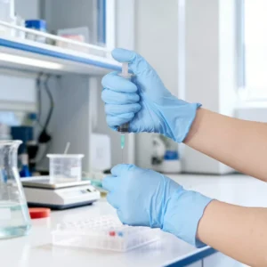 Manufacturer Excellent Quality Exam Nitrile Gloves Latex Free Blue Dental Gloves Nitrile Powder Free