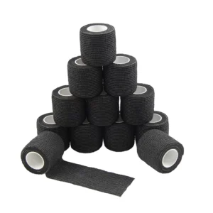 Manufacturer Factory Stock Self Adhesive Cohesive Resistance Bands Sports Tape Grip Athletic Kinesiology Elastic Bandages