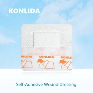 Manufacturer Medical Postoperative Self adhesive Wound Waterproof Breathable Non woven Transparent Sterile Wound Dressing