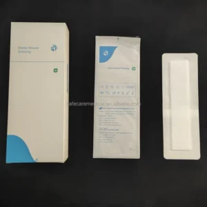 Manufacturer Medical Postoperative Wound Waterproof Breathable Non woven Transparent Wound Dressing Bandage Dressing
