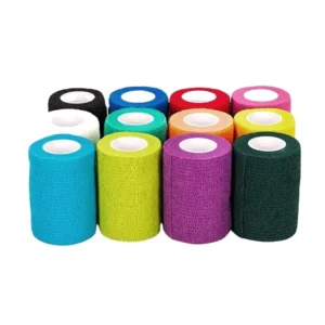 Manufacturer Non Woven Medical Self Adherent Elastic Cohesive Vet Wrap Bandage Tape