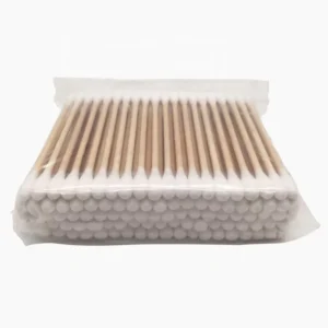 Manufacturer Wood and Bamboo Disposable Cotton Swab