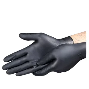 Manufacturers Medical Glove Disposable Powder Free Food Grade PVC Vinyl Latex Blue Black Nitrile Gloves 100 Pcs Box