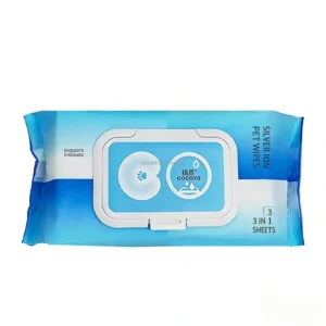 Manufacturers of Pet Wipes Customizable Size Pet Cleaning Wipes for Daily Cleaning Nursing