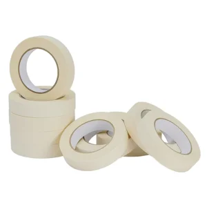 Masking Painter Custom Paint Yellow Crepe 120 Degree High Temperature No Free Residue Temp Custom Masking Paper Adhesive Tape
