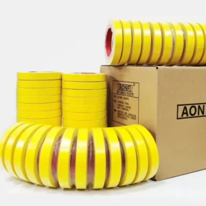 Masking Tape Crepe Paper Yellow Washi Masking Tape Car Bulk Jumbo Roll