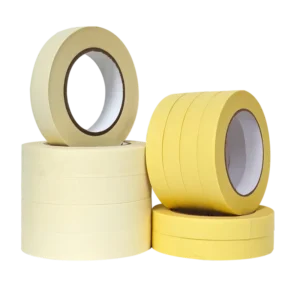 Masking Tape Manufacturer Decorative Crepe 50mm Beige Yellow General Purpose Masking Paper Tape