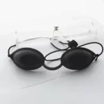 Medi YM 30 Frameless Silicone Safety Goggles Chemical Resistant Lens for IPL LED 808nm 1064nm Laser Protection Eyes