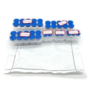 Medical 2R 6R 8R 10R 20R 25R 30R Tubular Glass Vial with Aluminum Plastic Cap and Rubber Stopper Injection Glass Vials