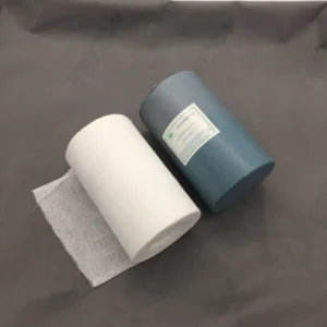 Medical 40S 19×15 Absorbent 4 Ply Gauze Roll 100% Cotton with Pillow Shape 36″x100 Yards X Ray Detectable MOQ 800 Rolls USD6.2