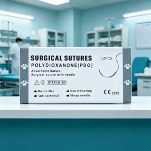 Medical Absorbable Polydioxanone (Pdo) Suture Thread for Dog & Cat Lifting Surgery Veterinary Surgical Instruments