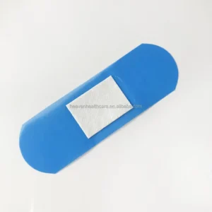 Medical Adhesive Band Aid Plaster Bandage Blue Metal Detectable Band Aid Plasters 72mmx25mm