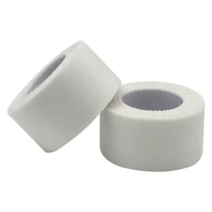 Medical Adhesive Plaster Athletic Tape Surgical Silk Fabric CE Certified 1.25cm for Sports and Exercise