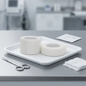 Medical Adhesive Silk Surgical Tape Flexible Lightweight Eco Friendly CE Certified Class I 2.5cm*5m 5cm*5m
