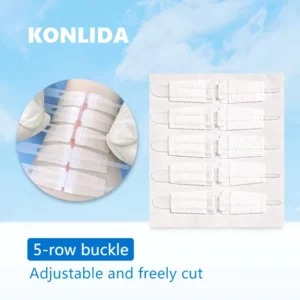 Medical Adhesive Steri Strips Wound Closure EO Disinfected Custom Size ISO Class II Certified
