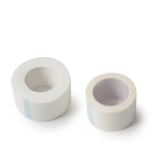 Medical Adhesive Tape Medical Surgical Tape Nonwoven 6 Rolls 2 Inch X 10yds with Dispenser Cutter