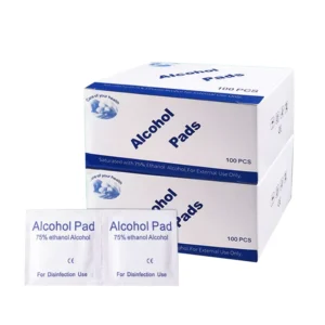Medical Alcohol Prep Pads Swabs Sterile Disposable Antibacterial Wipes 70% Isopropyl Alcohol Skin Care Clinical 3*6CM Individual