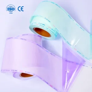 Medical Autoclave Package Heat Sealing Sterilization Pouch Gusseted Reels Roll