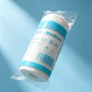 Medical Bandage Supplier Offering Custom Size Elastic Gauze Wrap for First Aid Use PBT Disposable Bandage Roll