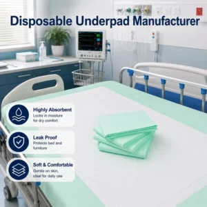 Medical Bulk Bulk Disposable Underpads Disposable Patient Protection Pad Hospital Bed Pads