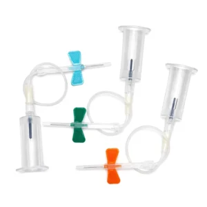 Medical Butterfly Needle 21G 23G 25G Safety Blood Collection Needle Sterile Medical Needle for Hospital
