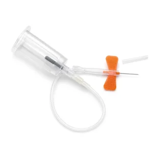 Medical CE Certified Butterfly Wing Needle Blood Collection Set Safety Blood Collection Needle with Holder