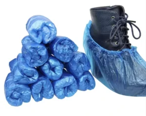 Medical CPE Shoe Cover Disposable Waterproof PE Shoe Cover for House Cleaning Labs
