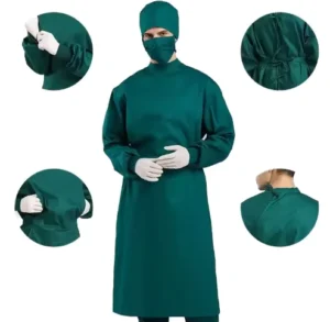 Medical Clinic Uniform Breathable Cotton for Healthcare Professionals and Clinical Examinations