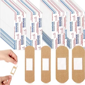 Medical Consumable Custom Printed Skin Color Breathable Water Resistant Bandaid with Prevent Bacteria Function