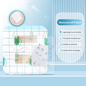 Medical Consumable Waterproof Sterile Nonwoven White Transparent Wound Dressing 6*7cm Class II and Sterilization Supplies